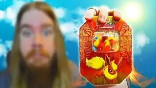 I Open the Flareon GX Elemental Power Tin