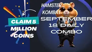 18 September daily combo on hamster kombat today #dailycombo