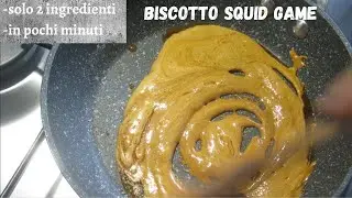 The Squid Game cookie recipe, only 2 ingredients. Ready in minutes!