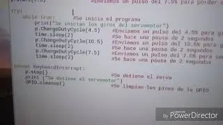 Servomotor + python + Raspberry pi 3