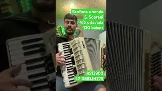Sanfona polifônica a venda - é disso que o Velho gosta - Todeschini