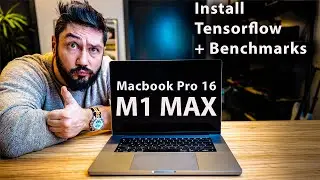 Macbook Pro 16 M1 Max - Install Tensorflow and Conda + Data Science Libs and Benchmark vs 3090