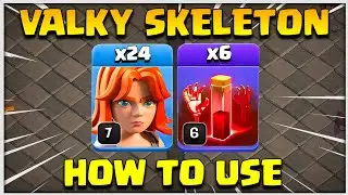 How to Use | Th12 Skellyton Valkyrie Attack Strategies in COC
