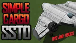 SIMPLE CARGO SSTO for Tips and Tricks in Kerbal Space Program