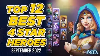 Call of Antia | Top 12 Best 4 Star Heroes (Huawei AppGallery)