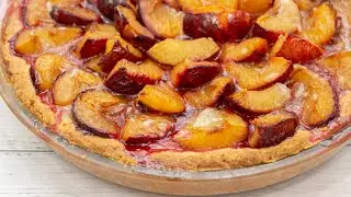 ПИРОГ СО СЛИВАМИ. Безумно вкусный, Быстрый пирог к чаю | PIE WITH PLUMS