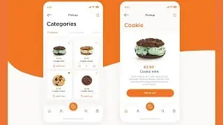 Flutter UI - Cookie Store - Speed Code