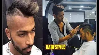 Hardik Pandya Hair Style 2017 | Hair Cutting
