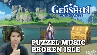 Puzzle Music In Broken Isle New Luxurios Chest - Genshin Impact 1.6