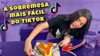 TESTEI UMA RECEITA DE SOBREMESA E JÁ QUIS DESISTIR ANTES DE COMEÇAR #ThayNaCozinha