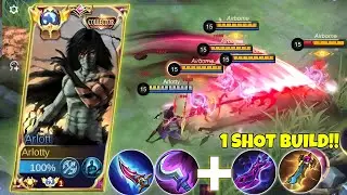 ARLOTT USERS, You Must Try This SUPER BROKEN ITEM FOR ONESHOT | ARLOTT NEW ONE SHOT BUILD! -MLBB