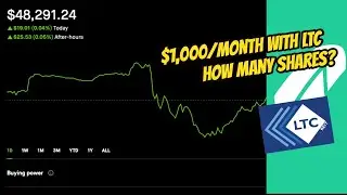 How Many Shares to Make $1,000/month with LTC