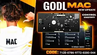 (Update 2024) GODL Mac New Sensitivity Code/ GODL Mac Control Code | GODL mac sensi**
