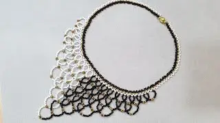 Beaded Necklace/Beaded Corner/Beaded Necklace/Beaded Corner Necklace/