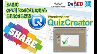 Basic OER DepEd EdTech | WonderShare QuizCreator