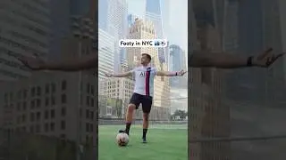 The ⚽️ beautiful game in the greatest city on earth. #soccer #footballshorts #nyc #footyvibes