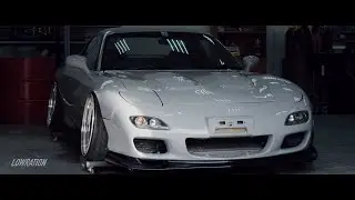 MAZDA RX-7 STANCE / Waiting for the season / LOWRATION