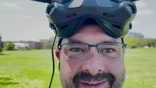 DJI FPV Drone First Flight. Day 1