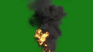 Blasts Green Screen | Free Footage - Videos for content creators