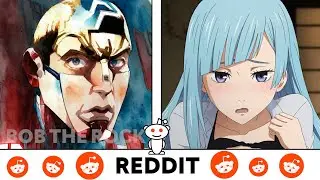 Anime vs Reddit 2023 (The Rock Reaction Meme) #2