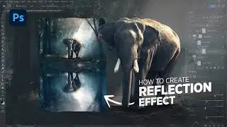 MAKE WATER REFLECTION EFFECT! Photoshop Photo Manipulation