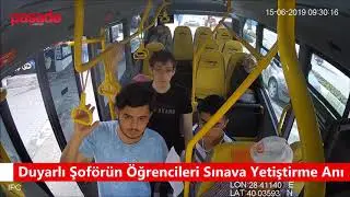Duyarlı Şoförün Öğrencileri Sınava Yetiştirme Anı