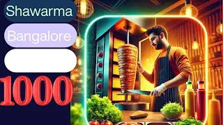 Yummy shawarma Bangalore new shop/Koramangala shawarma shop