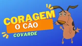 Como desenhar coragem o cão covarde