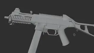 Blender | UMP-45 Reload Animation (No Arm).