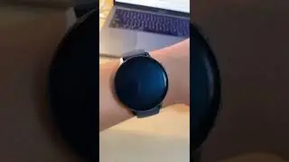 Cyberpunk watch screen style