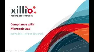 Core Principles for Compliant Migration and Records Management in Microsoft 365- Expert Session
