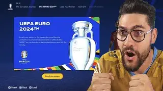 Playing Uefa Euro 2024! The New Game Mode Released By Ea Sports in FC 24!