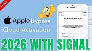 FREE IPHONE 8, 8 PLUS ICLOUD, PASSCODE BYPASS WITH SIGNAL ALL IOS VERSION