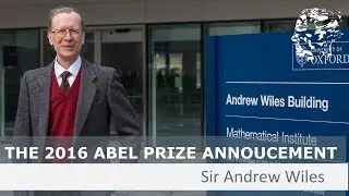 The Abel Prize announcement 2016 - Andrew Wiles