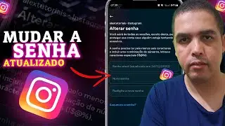 Como mudar a SENHA no Instagram (ATUALIZADO)