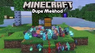 *NEW* Any Item Duplication Glitch Method In Minecraft Any Device Very OP! Realms,Servers,Norm Worlds