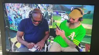Dave “Smoke” Stewart and Dallas Braden