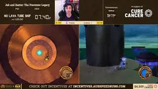 Jak and Daxter: The Precursor Legacy - No Lava Tube Skip Race - hsblue vs. andrew_f - PAX Aus 2021