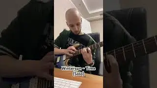 Wintersun - Time (Solo cover)