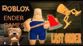 Roblox LAST ORDER! (SURVIVAL PUZZLE OBBY) FULL GAME | Полное прохождение