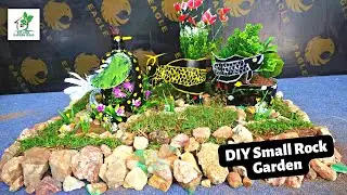 DIY Mini Garden Ideas at Home | Simple Rock Garden Ideas for Small Space | DIY Small Rock Garden