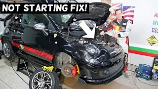 FIAT 500 DOES NOT START, WHY FIAT 500 ABARTH NOT STARTING