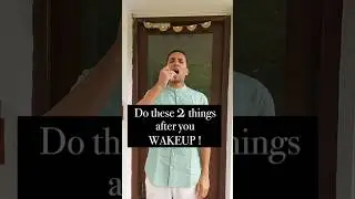 2 Magic Habits that Changes your Day #morning #morningroutine #health #habits #tips #diy #yoga #move