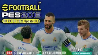 PES 2013 HD Patch 2022 - Real Madrid vs Athletic Bilbao | Final Supercopa 2021 | Gameplay [60FPS]