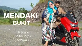 MENDAKI BUKIT ✨ kaftan satin 🌜 tudung satin licin 💝