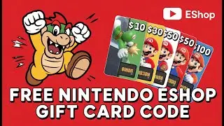 How To Get Free Nintendo eShop Gift Card Code  Nintendo eShop
