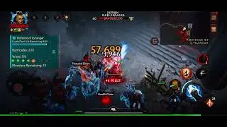 Defense of Cyrangar/Warband Helliquary #diabloimmortal #games #gaming #mobilegame #videogames #viral