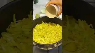 Vegan, quick, delicious, healthy CABBAGE POTATO SABZI!