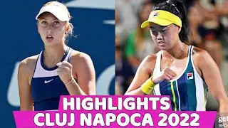 Anastasia Potapova vs Ann Li Highlights ... Cluj Napoca Romania Open 2022