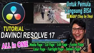 Davinci Resolve 17 Tutorial for Beginners | ALL PAGES | BEST FREE VIDEO EDITING APPLICATION